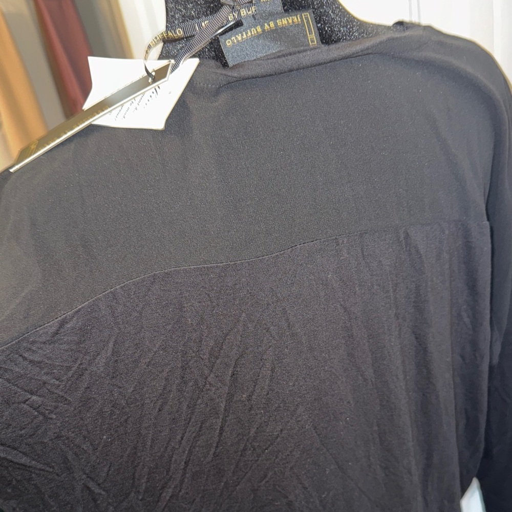 i jeans by Buffalo Black and Gold Studded Blouse - Picture 9 of 13